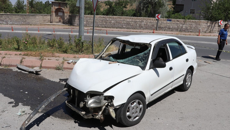 Kayseri'de otomobilin çarptığı yaya hayatını kaybetti