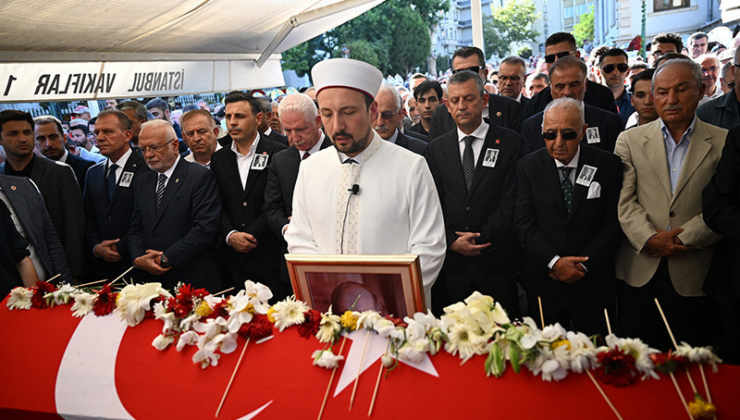 Altan Öymen son yolculuğuna uğurlandı