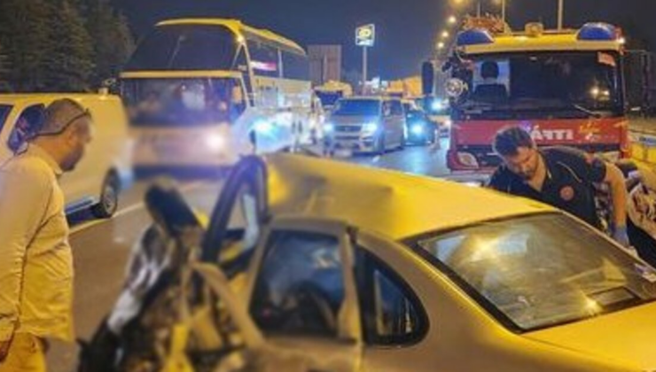 Ankara'da 'ters yön' kazası: 2 ölü