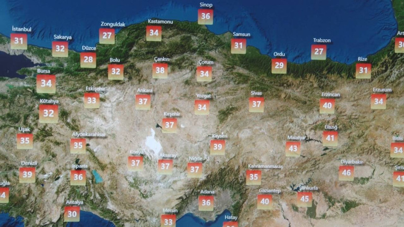 Yarından itibaren sıcaklıklar 3 ila 6 derece azalacak - Resim : 1