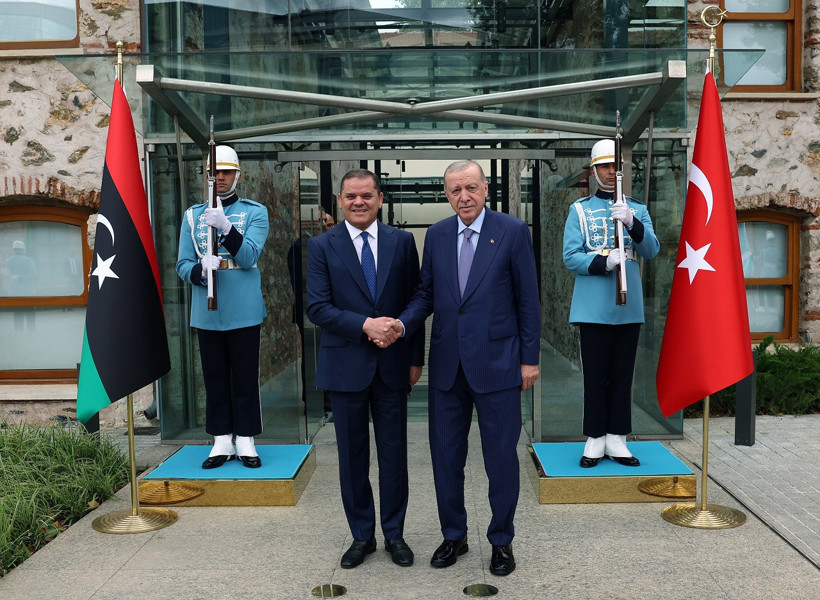 Cumhurbaşkanı Erdoğan, İtalya Başbakanı Meloni'yi kabul etti - Resim : 1