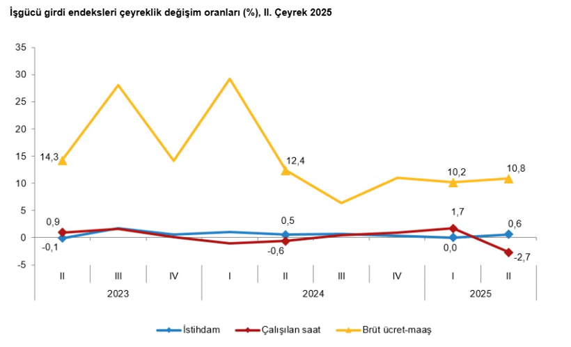 İkinci çeyrek iş gücü verileri belli oldu: İstihdam endeksinde artış - Resim : 2
