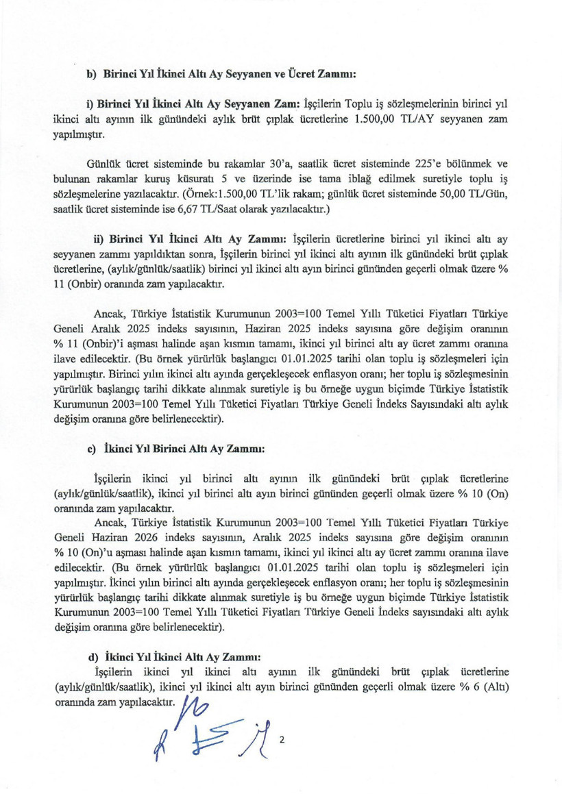 Son Dakika: TÜRK-İŞ ve HAK-İŞ kabul etti: Kamu işçisi zammında imzalar atıldı! - Resim : 2