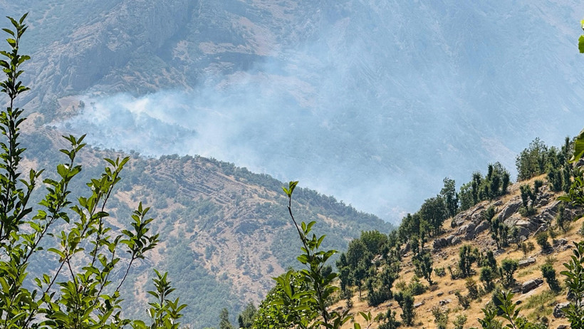Şırnak'ta alevler durdurulamıyor! Yangına müdahale sürüyor - Resim : 2