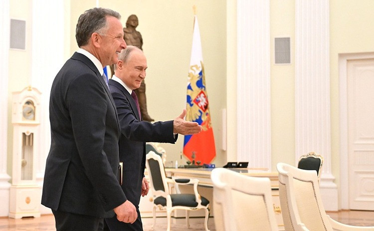 Rusya Devlet Başkanı Putin, Trump'ın temsilcisi Witkoff ile bir araya geldi - Resim : 1