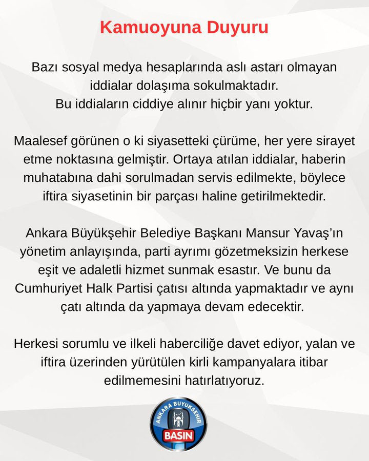 Mansur Yavaş'tan 'AK Parti'ye geçecek' iddiasına yanıt - Resim : 1