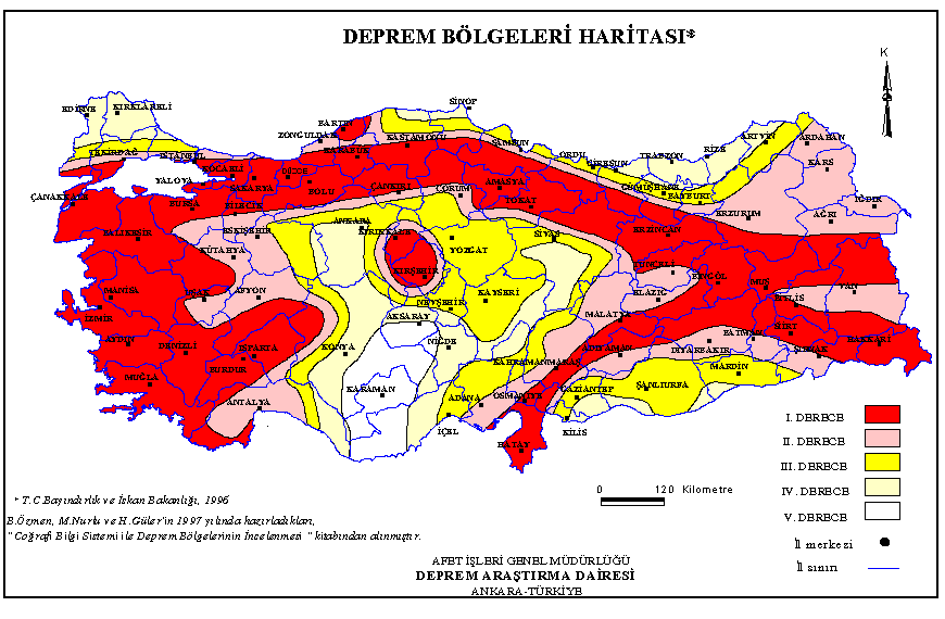 Balıkesir'de fay hattı var mı, fay geçiyor mu? Deprem risk haritası... - Resim: 2