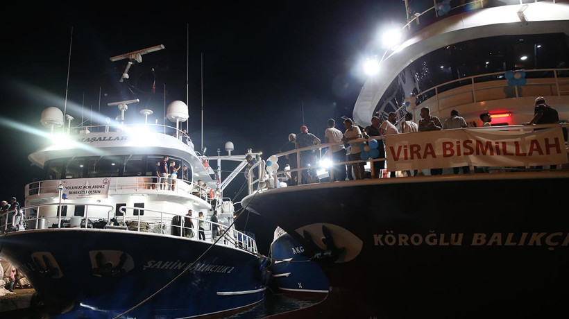 Balıkçılar ‘Vira Bismillah’ dedi - Resim : 2