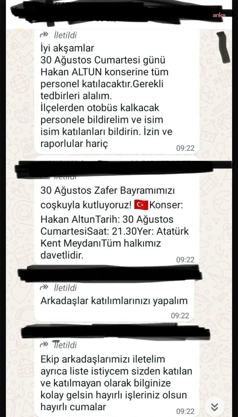 Özlem Çerçioğlu hakkında dikkat çeken iddia: 'Belediye çalışanlarını konsere gitmeye zorladı - Resim : 1
