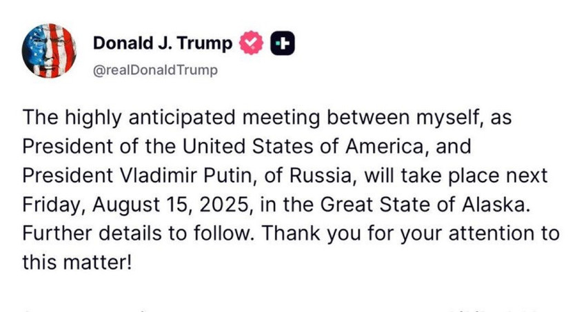 Trump ile Putin görüşmesinin tarihi ve yeri belli oldu - Resim : 1