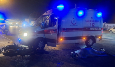 19 yaşındaki motosiklet sürücüsü hayatını kaybetti