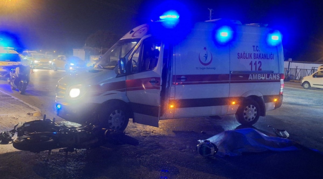 19 yaşındaki motosiklet sürücüsü hayatını kaybetti