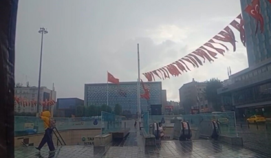 İstanbul'da yağmur sürprizi!