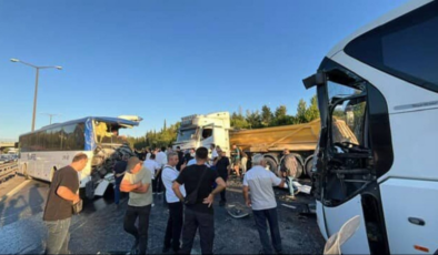 TEM Otoyolu'nda kaza: Trafik durdu! Bir kişi öldü