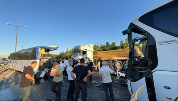 TEM Otoyolu'nda kaza: Trafik durdu! Bir kişi öldü