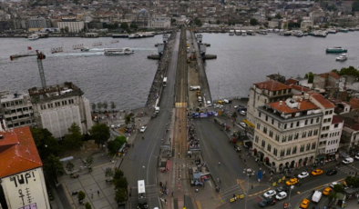 Yeni Galata Köprüsü bu gece trafiğe kapanıyor