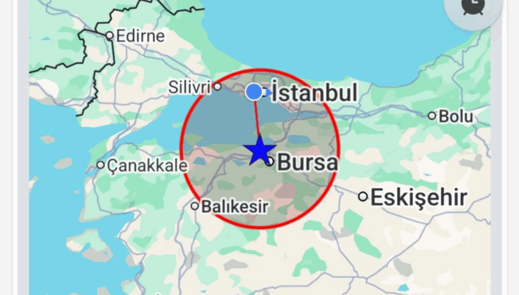 Yanlış deprem bildirimi yürekleri ağza getirdi! Bursa, İstanbul, Balıkesir büyük endişe yaşadı