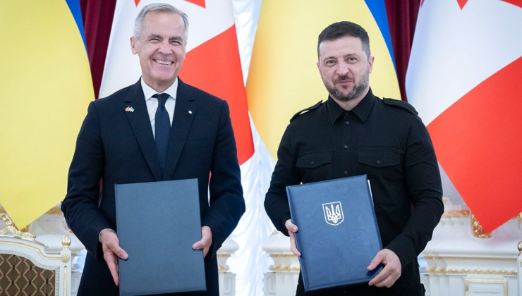 Ukrayna ile Kanada anlaşma imzaladı