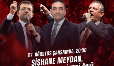 CHP'nin Beyoğlu mitinginin yeri ve tarihi belli oldu