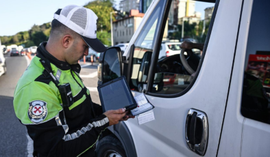 Trafik ekiplerince 2 milyon 845 bin 632 araç denetlendi