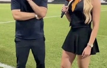 Arda Turan Ukraynalı spikeri bu kez şaşırttı