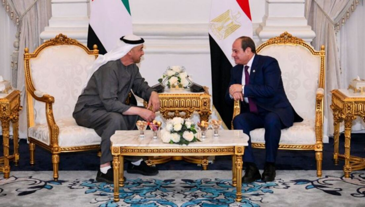 Sisi Al Nahyan ile görüştü