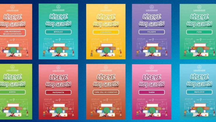 MEB'den öğrencilere Liseye Hoş Geldin kitapları