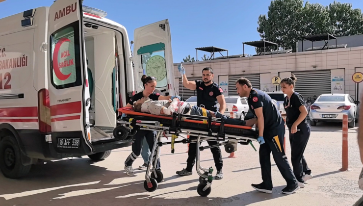 Mobilya imalathanesinde feci kaza! 3. kattan asansör boşluğuna düştü