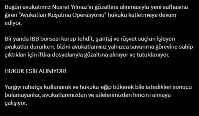 İmamoğlu'ndan 'gözaltı' tepkisi: Hukuk esir alınıyor
