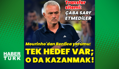 "Tek hedef var; o da kazanmak!"