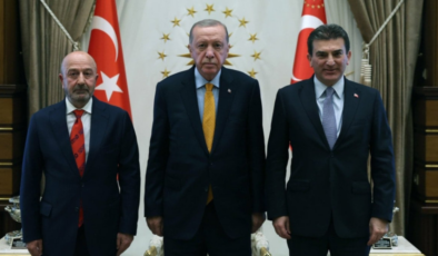 Erdoğan, Zekai Aksakallı ile görüştü