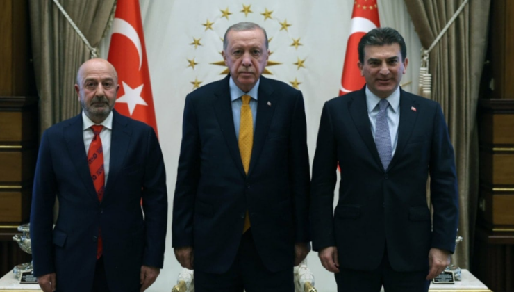 Erdoğan, Zekai Aksakallı ile görüştü