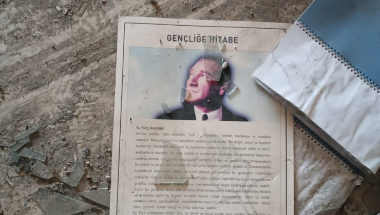 Atatürk posterleri yere atıldı: Eğitim yuvası suç yuvasına döndü!