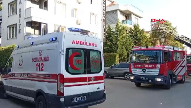 Tuzla'da otel yangını!