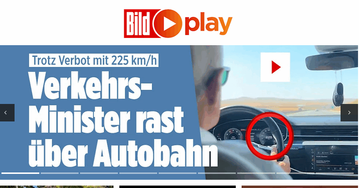 Bizim Bakan Bild'e haber oldu