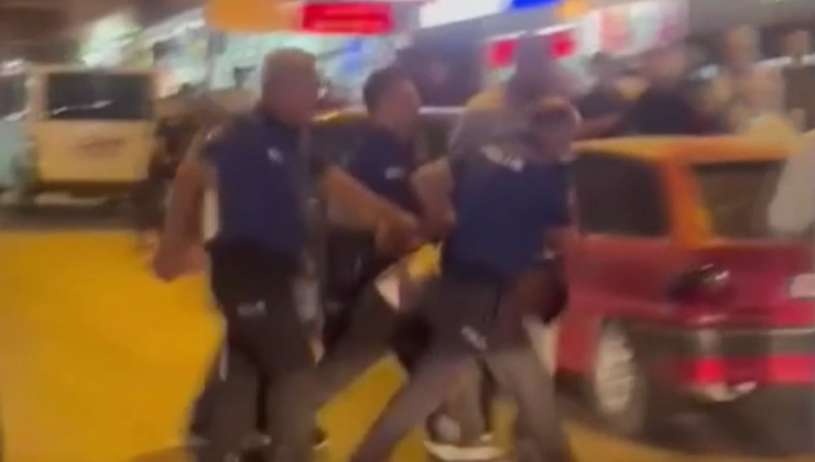 Ambulans şoförüne kesici aletle saldırdılar, gözaltına alındılar