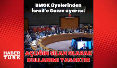 BMGK üyelerinden Gazze açıklaması