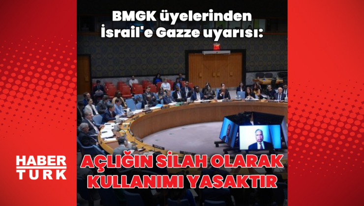 BMGK üyelerinden Gazze açıklaması