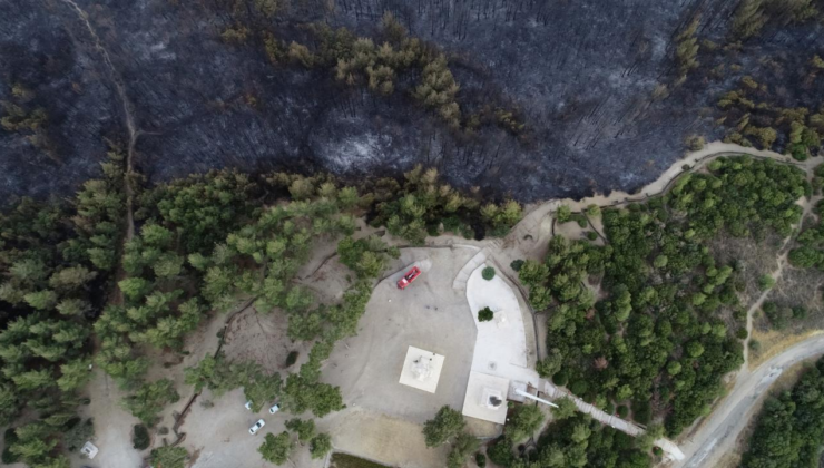Çanakkale'de 118 orman yangınında 7 bin 39 hektar alan zarar gördü
