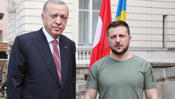 Erdoğan Zelenski ile görüştü