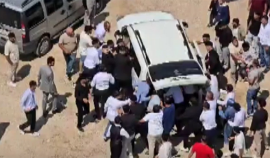 Düğünü birbirine kattı, gelen polise de saldırdı! O anlar kamerada