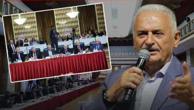 Açılıma 'en coşkulu' destek Binali Yıldırım'dan geldi