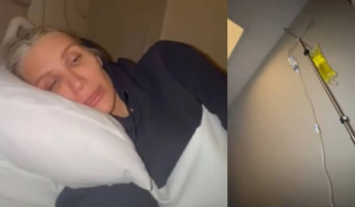 İrem Derici yine hastanelik oldu, başına 10 dikiş atıldı
