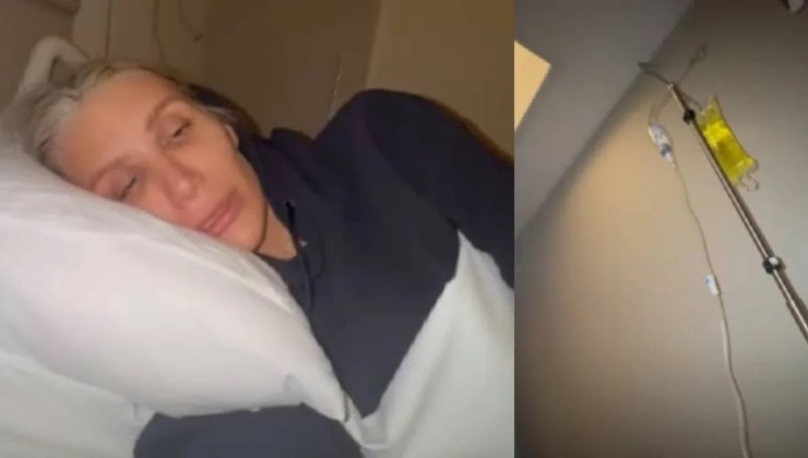 İrem Derici yine hastanelik oldu, başına 10 dikiş atıldı