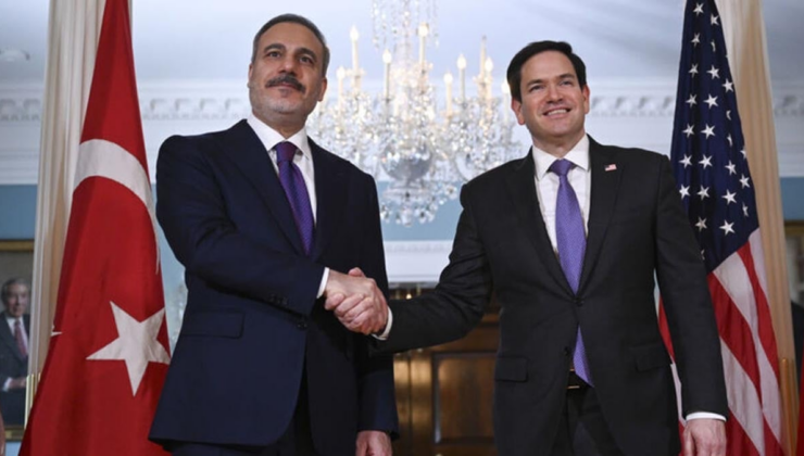 Bakan Fidan ABD'li mevkiidaşı Rubio ile görüştü