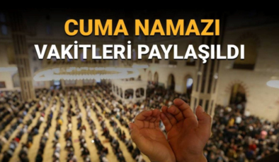 Cuma namazı vakitleri 29 Ağustos: Diyanet cuma namazı saatlerini paylaştı