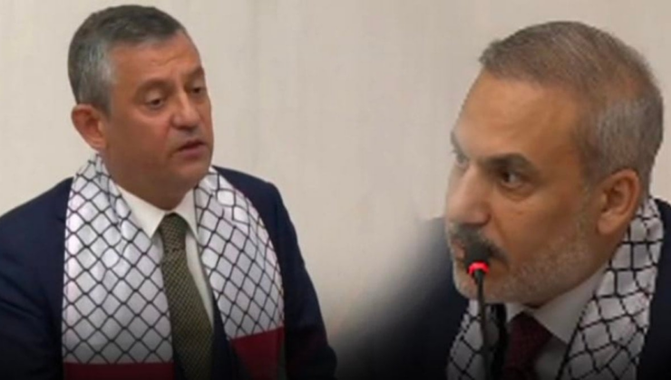 Meclis'te gerilimin yükseldiği anlar: Özgür Özel'den Hakan Fidan'a 'İsrail' Ayarı