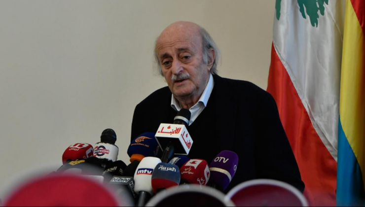 Dürzi lider Canbolat: ABD heyeti, Lübnan'a bir İsrail diktesi olan teslimiyeti dayattı