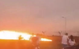 Polonya'da F-16 düştü