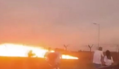 Polonya'da F-16 düştü